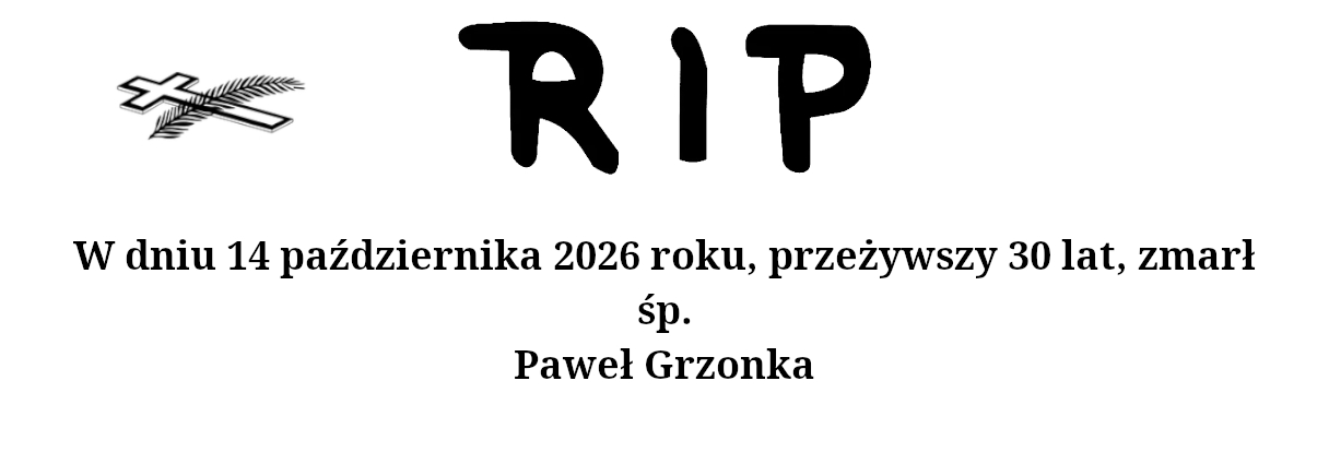 Pogrzeb śp. Paweł Grzonka